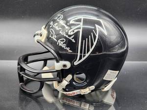lot 63 image: Autographed Mini Helmet by Dallas Cowboys Great Dan Reeves No COA