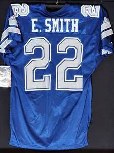 lot 91 image: Autographed Jersey by Dallas Cowboys HOF Great Emmitt Smith No COA