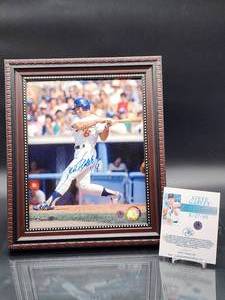 lot 142 image: Autographed Photo by Los Angeles HOF Great Steve Garvey with COA