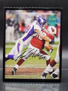 lot 7 image: Autographed 8 x 10 Photo by Minnesota Vikings HOF Great Jared Allen No COA