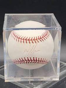 lot 66 image: Autographed Baseball by HOF Minnesota Twins Hometown Hero Joe Mauer