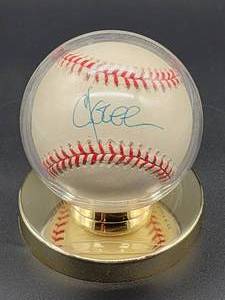 lot 74 image: Autographed Baseball by Minnesota Twins Great Chuck Knoblauch No COA