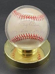 lot 122 image: Autographed Baseball by New York Yankees HOF Great  Tony Kubek  No COA