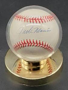 lot 60 image: Autographed Baseball by Detroit Tigers HOF Great Jack Morris No COA