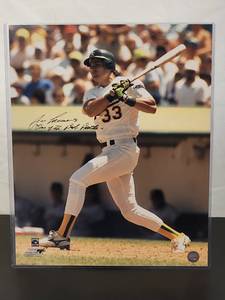 lot 78 image: Autographed Photo by Oakland Athletics Great Jose Canseco No COA