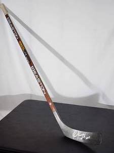 lot 54 image: Autographed NHL Game Used Hockey Stick by HOF Mighty Ducks Great Paul Kariya No COA