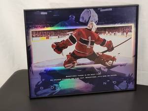 lot 85 image: Inspirational Framed Picture of Colorado Avalanche HOF Great Patrick Roy