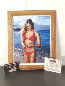 lot 46 image: Autographed Photo by American Former Professional Volleyball Player Gabrielle Reece with COA
