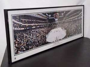 lot 55 image: Framed Print of the Minnesota Wilds Inaugural Game at the Excel Energy Arena