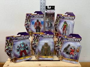 lot 4-K2025 image: Guardians of the Galaxy Lot  6 Pieces (Action Figures  Nano Metal Set)