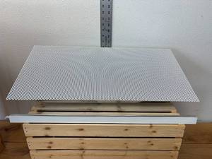lot 14-K2025 image: Lot of (4) Quam Nichols System 168 False Ceiling Lay-In Tile Speakers  2x1, White