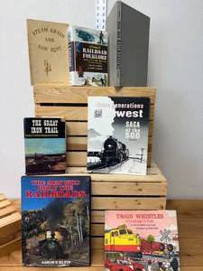 lot 27-K2025 image: Collection of 7 Railroad & Steam Engine Books