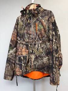 lot 52-K2025 image: New Mens XL Nomad Hoodie  Integrator Mossy Oak Break-Up Country Camo, Waterproof Quarter-Zip