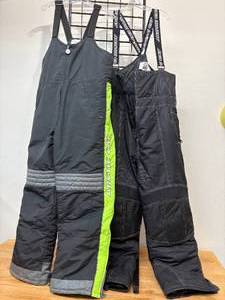 lot 60-K2025 image: Used Mens XL Arctic Cat Snowmobile Bibs  Two Pairs - Good Condition