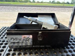 lot 75-K2025 image: Python 322 Steelcon Power Actuated Fastening Tool  Slightly Rusted, Old, and Dusty