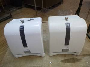 lot 12 image: 2 Tork Paper Towel Dispensers