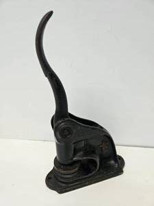 lot 138 image: Vintage Cast Iron Ramsey County Notary Seal Stamp