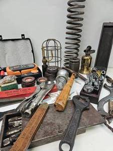 lot 39 image: Tool Lot - Includes Copper Blowtorch