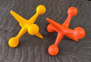 lot 69 image: Pair of oversized Mid Century Jacks