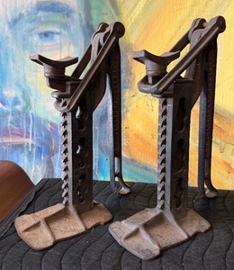 lot 83 image: Antique Ashland Model A Automotive Jacks