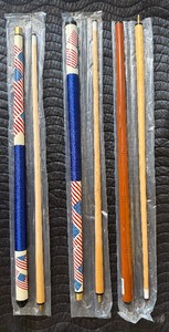 lot 128 image: 3 NOS Pool Cues