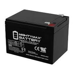 lot 36 image: Lot of MIGHTY MAX BATTERY 12-Volt 12Ah Replacement Battery for Werker WKA6-12F2, WKA12-12F2  Customer Returns See Pictures