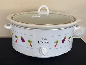 lot 62 image: Rival Crock Pot Stoneware Slow Cooker Model