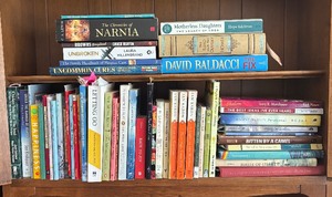 lot 69 image: Books Books Books by CS Lewis, David Baldacci, Jan Karon and More