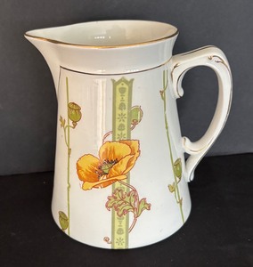 lot 109 image: Vintage Empire China Blossom Pitcher