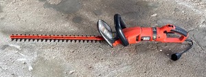 lot 161 image: Black & Decker Hedge Trimmer Model HH2455