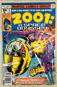 lot 82 image: Vintage Marvel Comics 2001 - A Space Odyssey #9