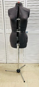 lot 45 image: Dress Form with Adjustable Measurements on Tripod Stand