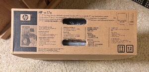 lot 200 image: New HP vs 17e 17 Flat Panel Monitor with Built in Speakers