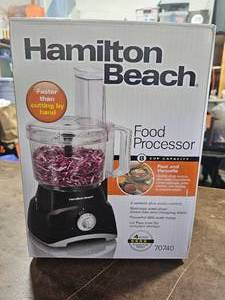 lot 17 image: NEW (Unopened) Hamilton Beach Food Processor