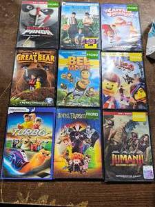lot 31 image: 9-Kids DVDs (unopened)