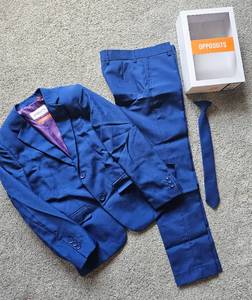 lot 41 image: 3-Piece Suit By OppoSuits Boys Size 12Y - Navy Royale