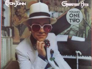 lot 11 image: Record Album ELTON JOHN - Greatest Hits Volume II Only