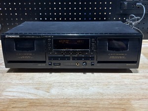 lot 3A image: Pioneer Double Cassette Stereo Deck
