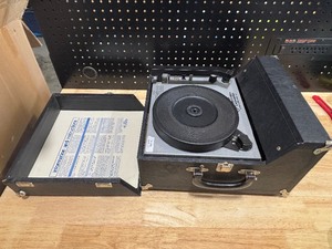 lot 29A image: Portable Record Player