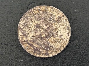 lot 55 image: 1959-D Franklin Half Dollar