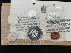 lot 4 image: 1964 Canadian Mint Set