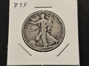 lot 40 image: 1939-S Walking Liberty Half Dollar