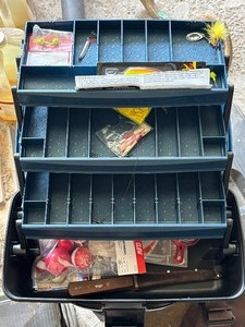 lot 132 image: Fishing Tackle Box