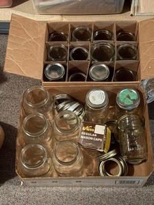 lot 147 image: Canning Jars