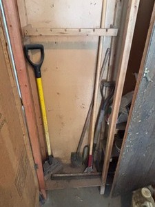 lot 123 image: Shingle Shovel, Scraper, and More
