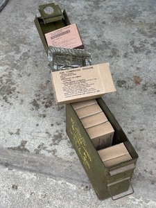 lot 124 image: Ammo Box and Trioxane Fuel