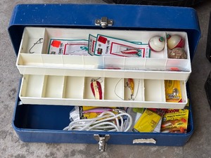 lot 89 image: Fishing Tackle Box
