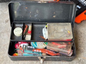 lot 90 image: Fishing Tackle Box