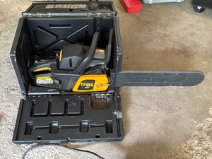 lot 97 image: Poulan Gas Chainsaw