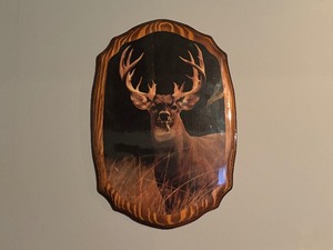 lot 153 image: Whitetail Deer Wall Decor
